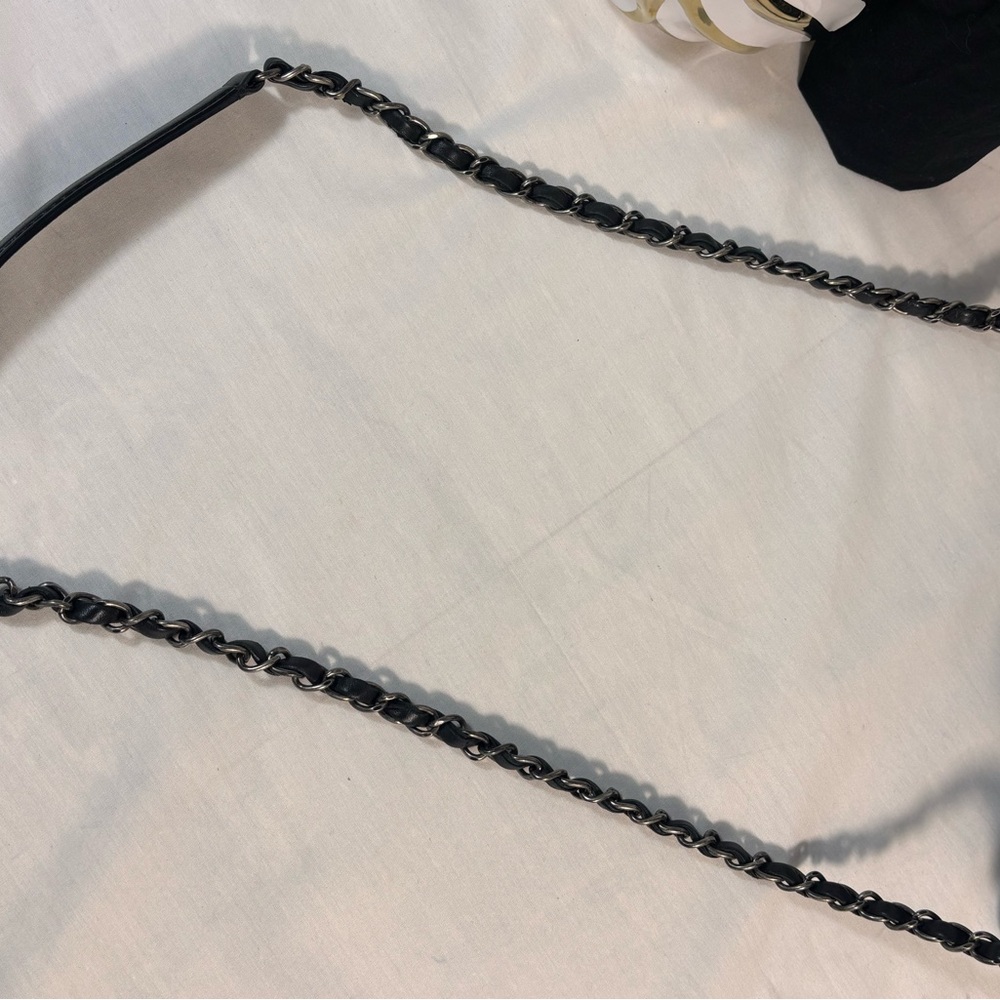 13K Chanel SMOO Cc Quilted Flap Black Lamb - Picture 13 of 16